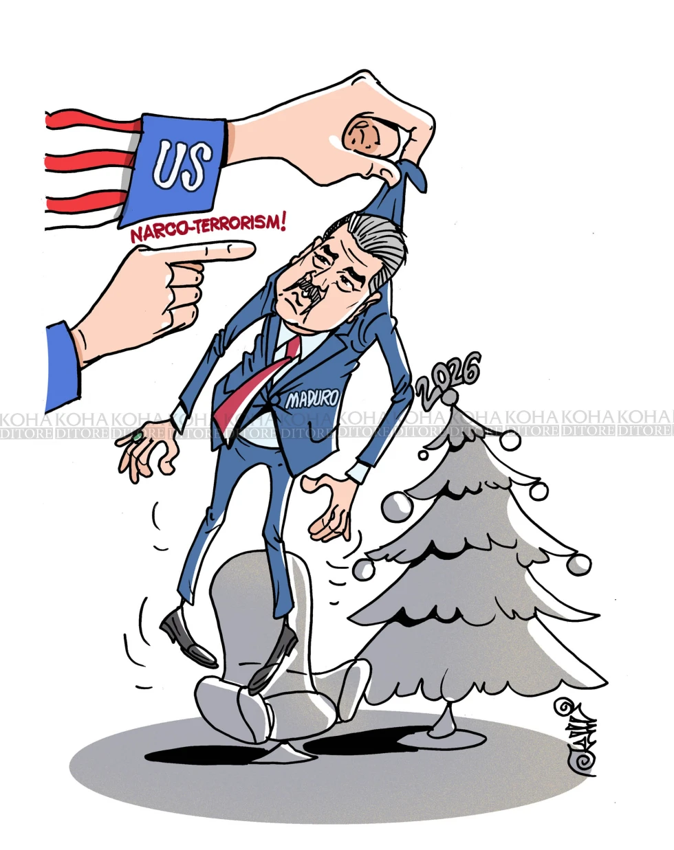 Karikatura e ditës - Maduro