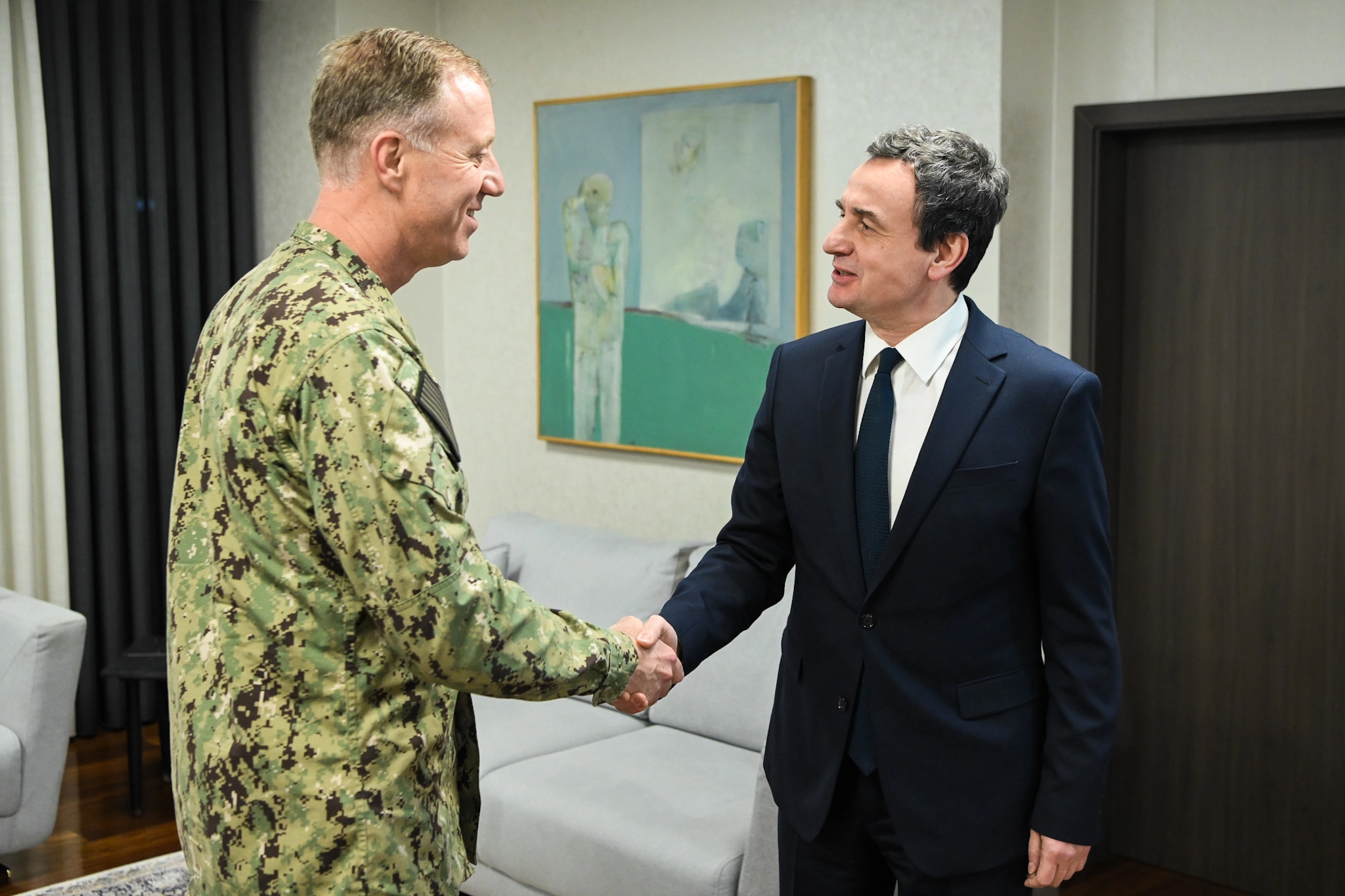 Albin Kurti dhe George M. Wikoff