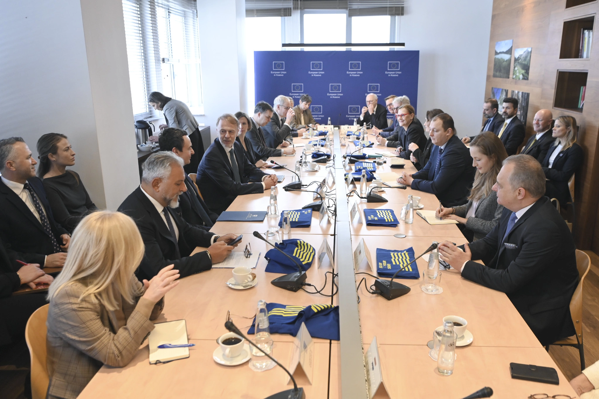 Kurti në takim me ambasadorët e shteteve të BE-së