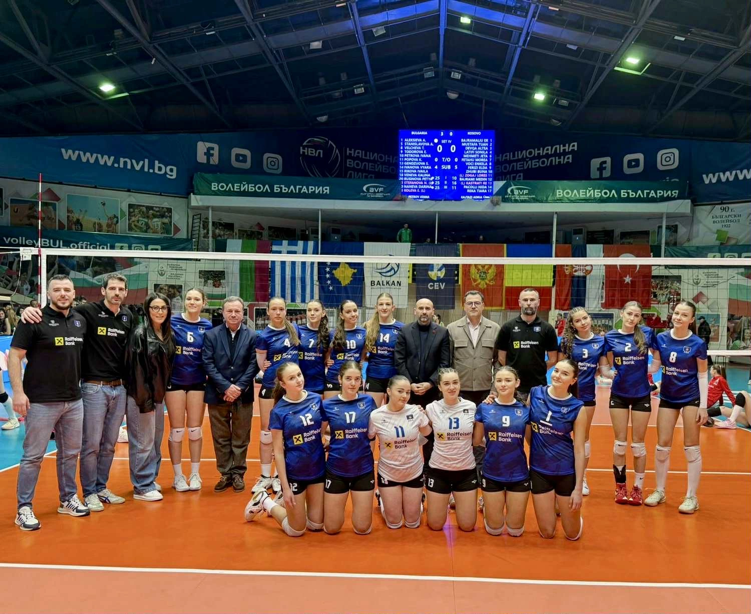 Volejbollistet e Kosovës U18