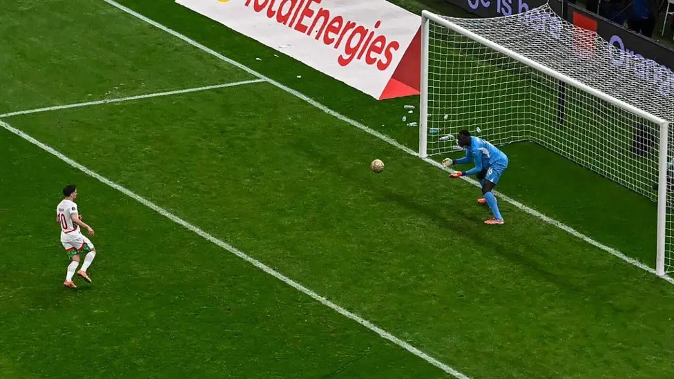 Gjuajtja me panenka e Brahim Diazit në finale të Kupës së Afrikës