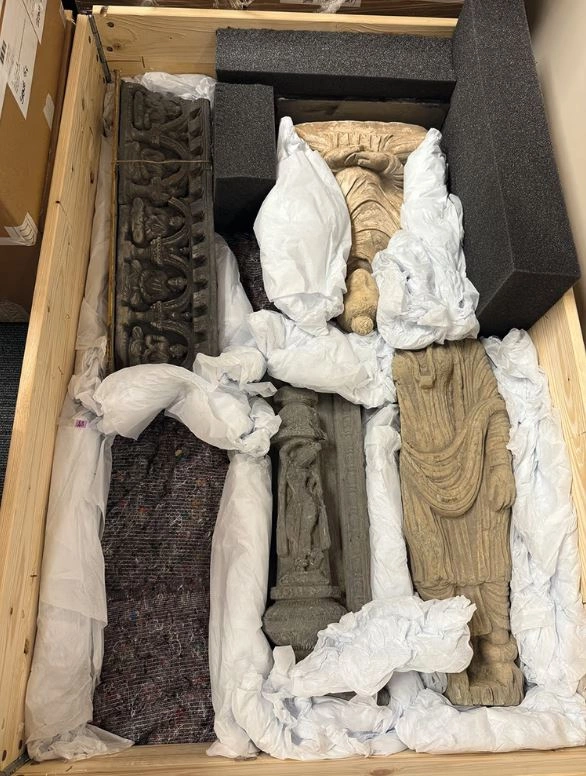 Artefakte të konfiskuara nga Task-forca për Krimet në Trashëgimi