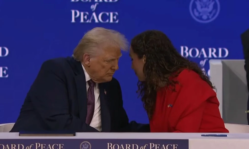 Donald Trump & Vjosa Osmani