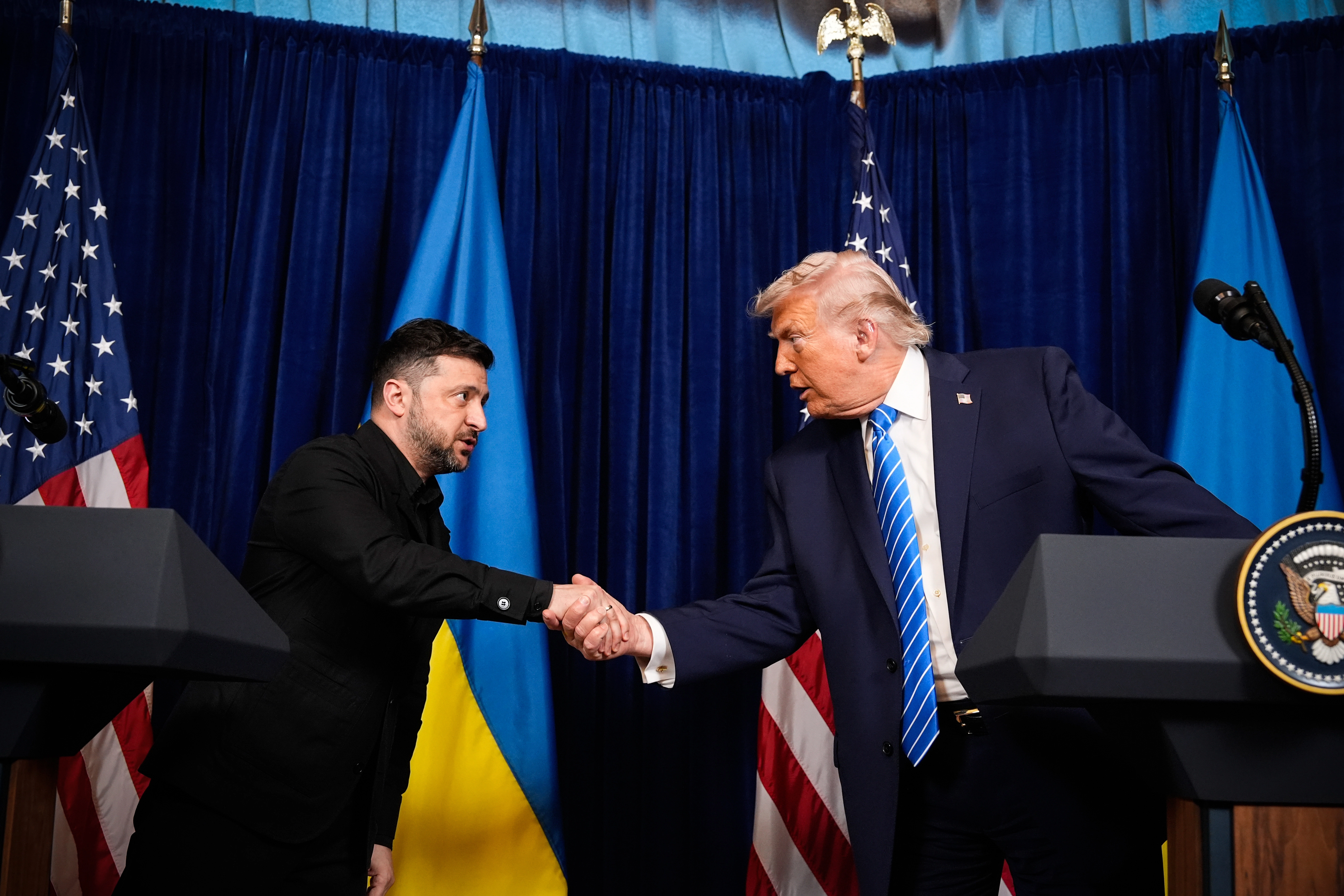 Volodymyr Zelensky dhe Donald Trump