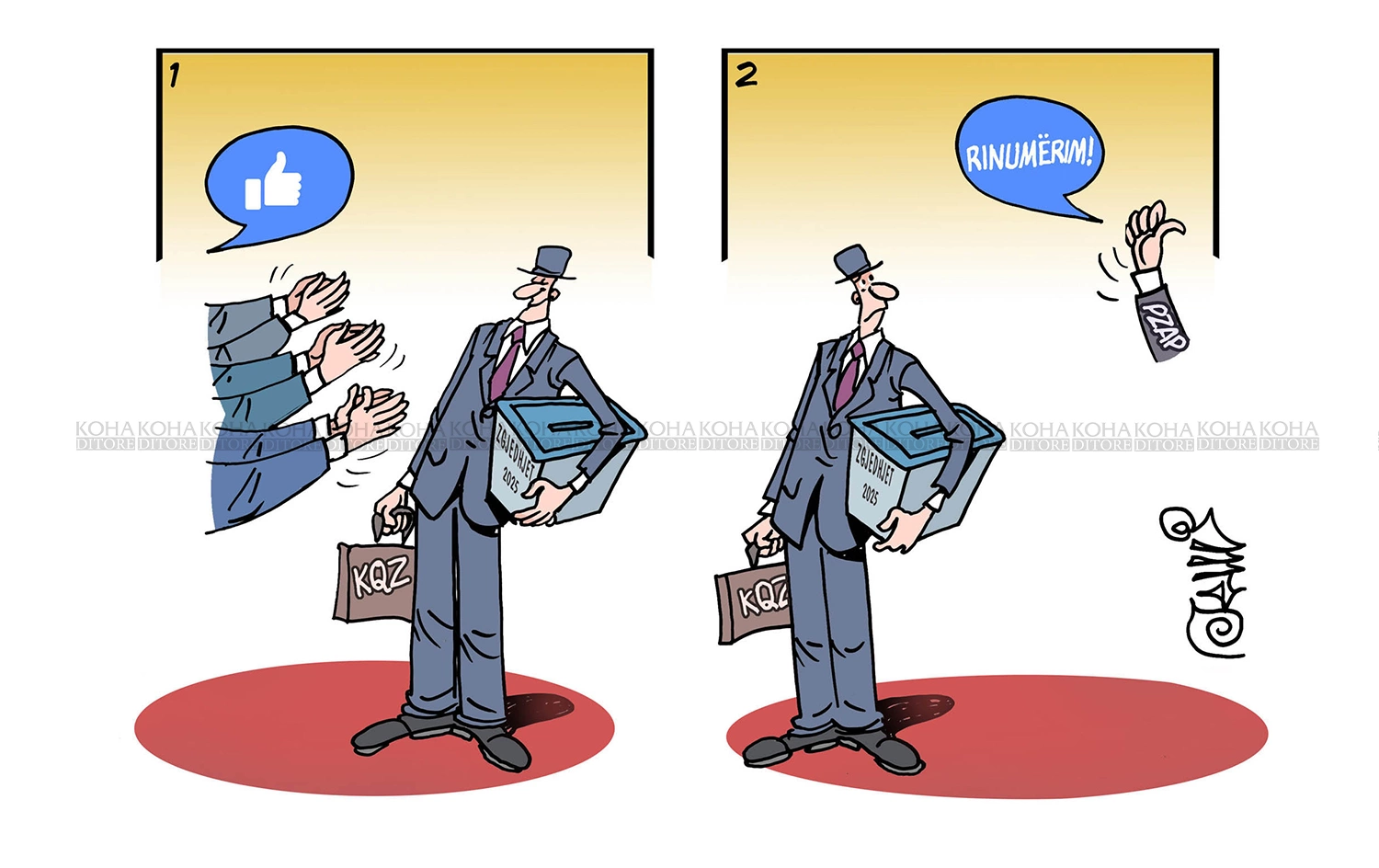 Dëmtimi i imazhit të zgjedhjeve