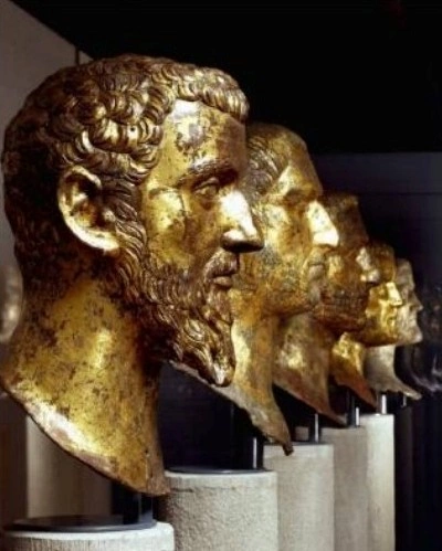 Bustet  e perandorëve romakë me origjine ilire, Museo di Santa Giulia, Brescia, Itali