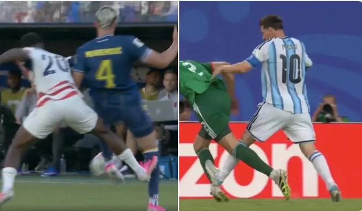 Folarin Balogun & Lionel Messi