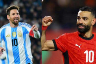 Lionel Messi dhe Mohamed Salah