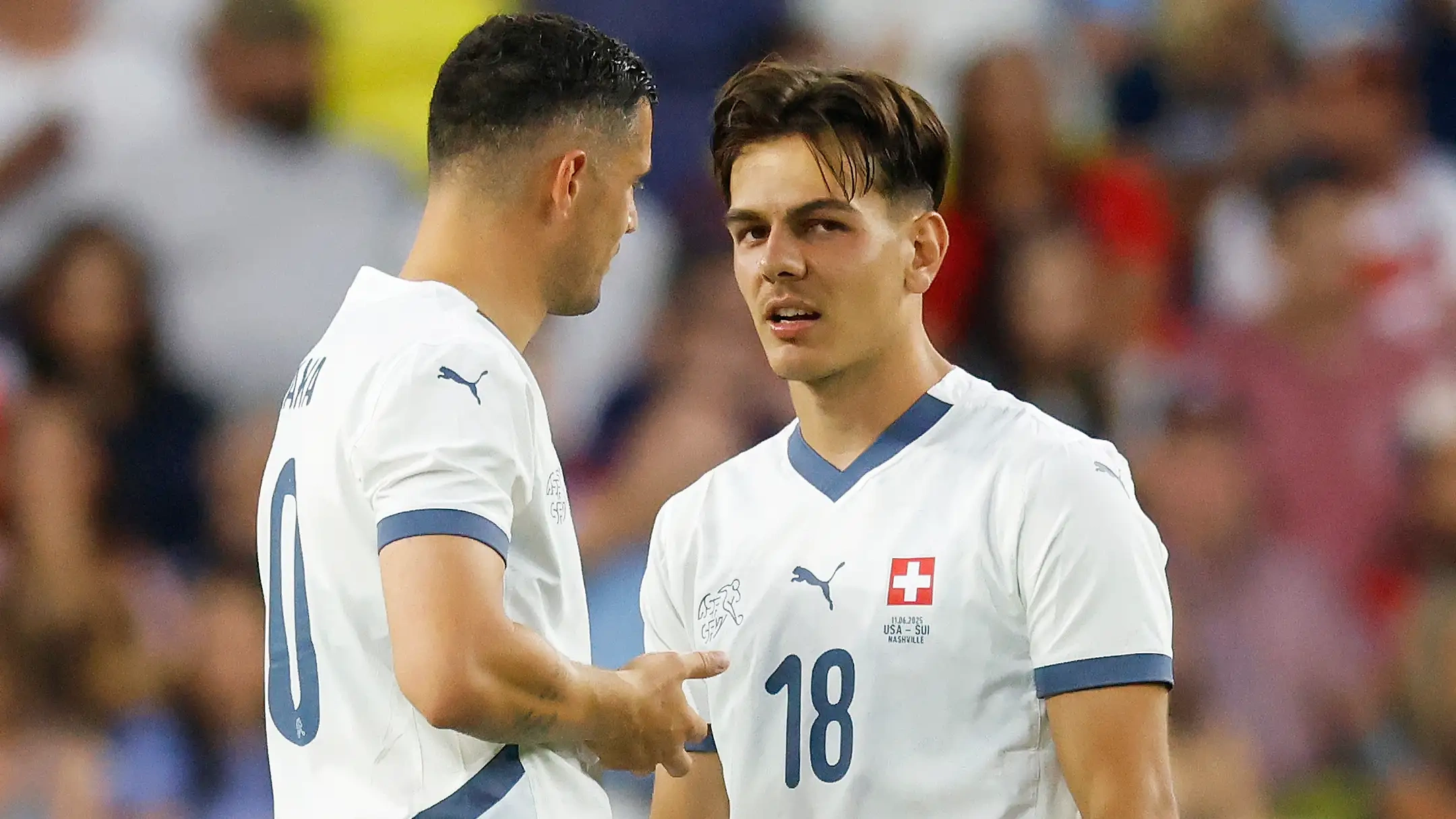 Granit Xhaka e Ardon Jashari