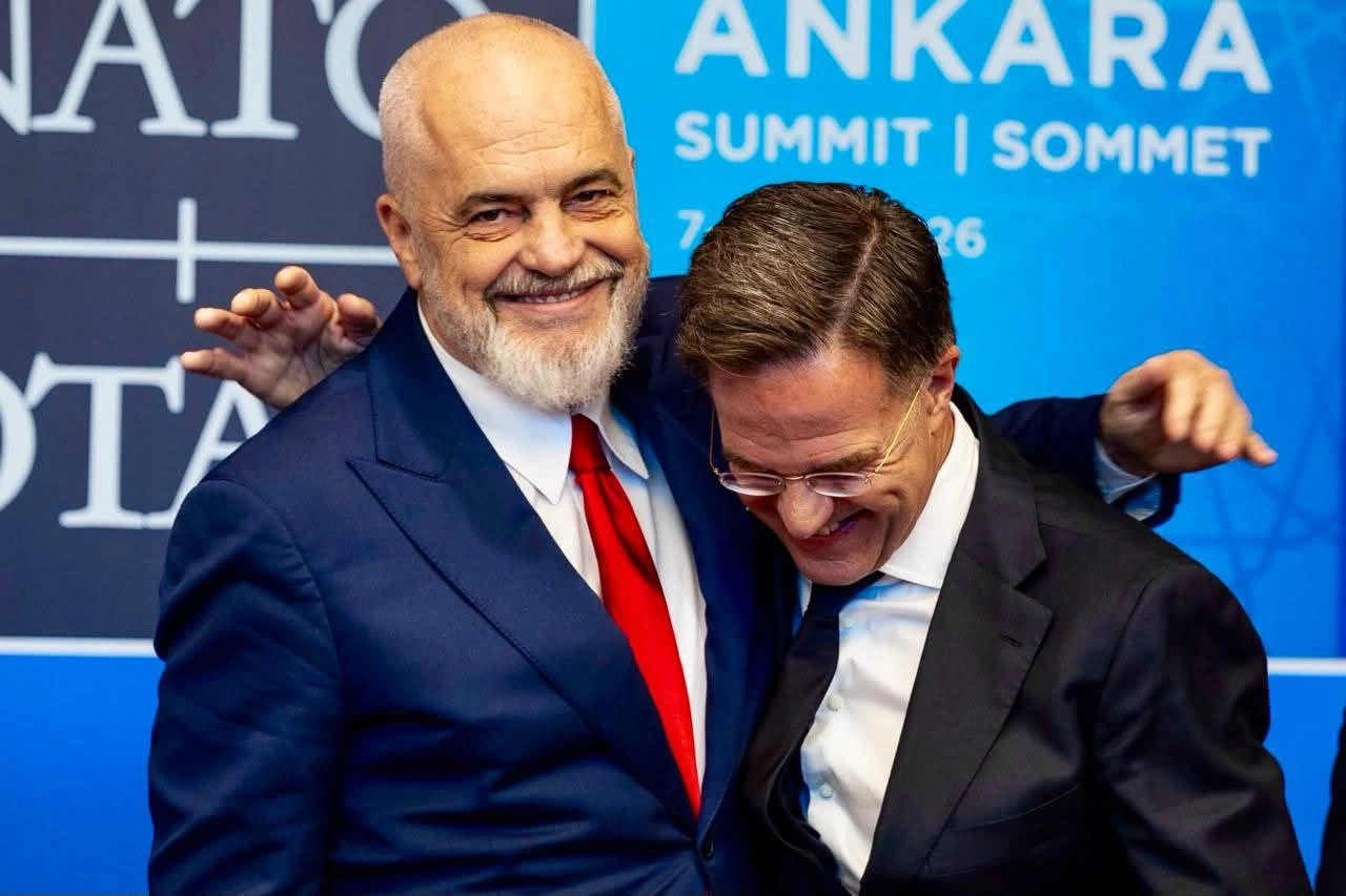 Edi Rama dhe Mark Rutte
