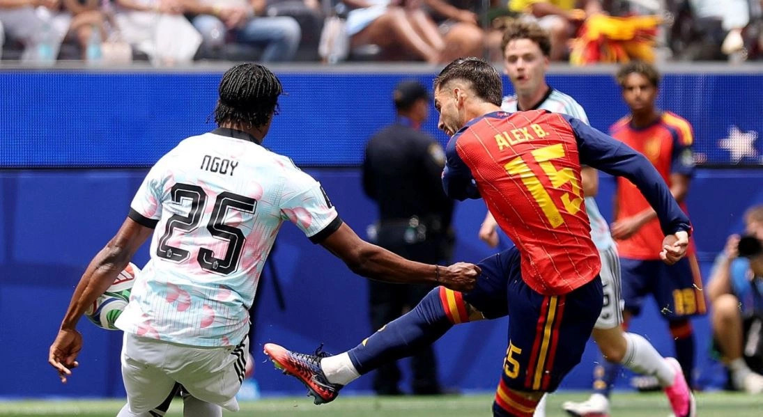 Was it a penalty for Spain?