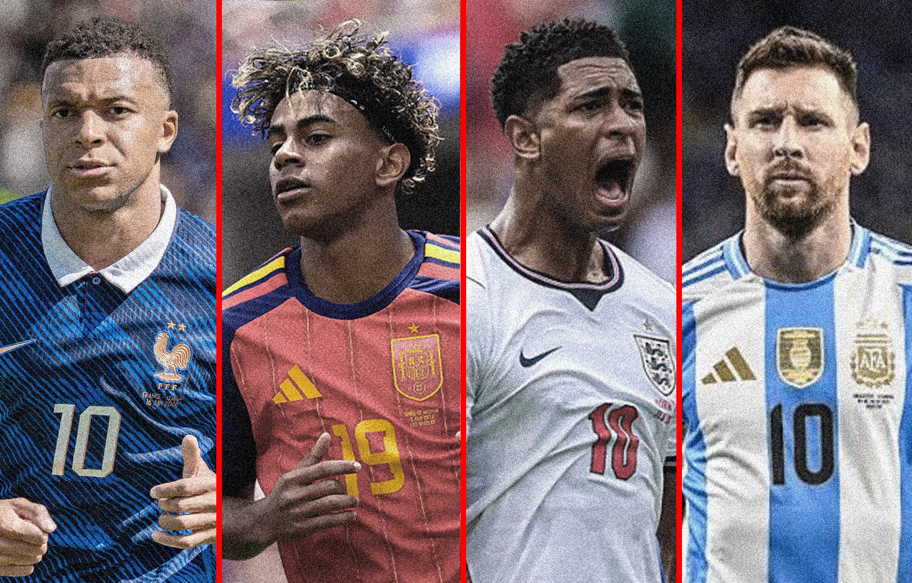 Mbappe yamal Bellingham Messi