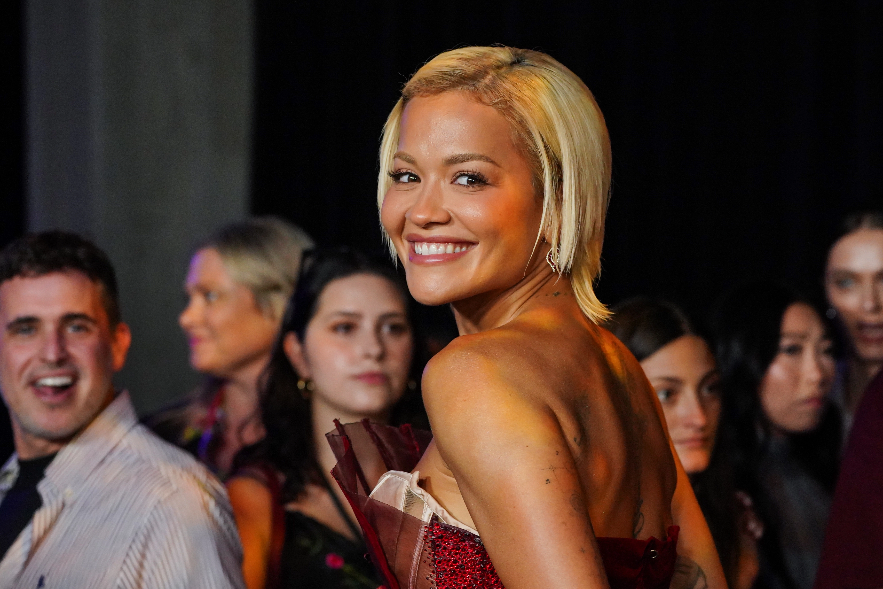 Rita Ora në premierën e filmit "The Descendants Wicked Wonderland"