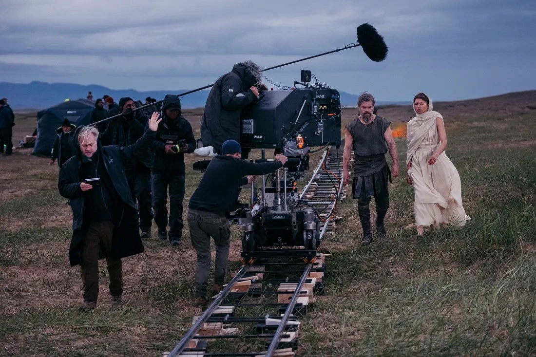 Christopher Nolan, Matt Damon, dhe Zendaya në shesh xhirimi për “The Odyssey”