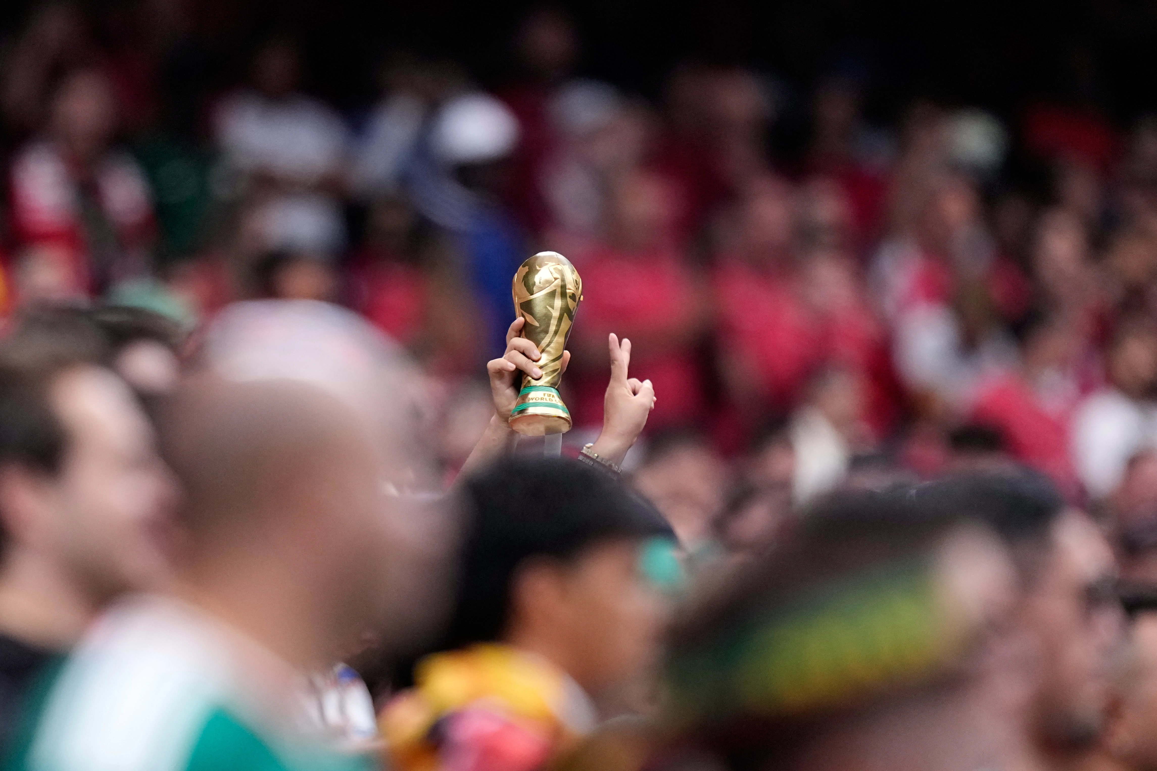 Trofeu i Kampionatit Botëror të Futbollit 2026 (Foto: Associated Press)