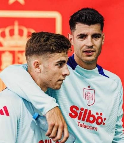 Fermin Lopez Alvaro Morata