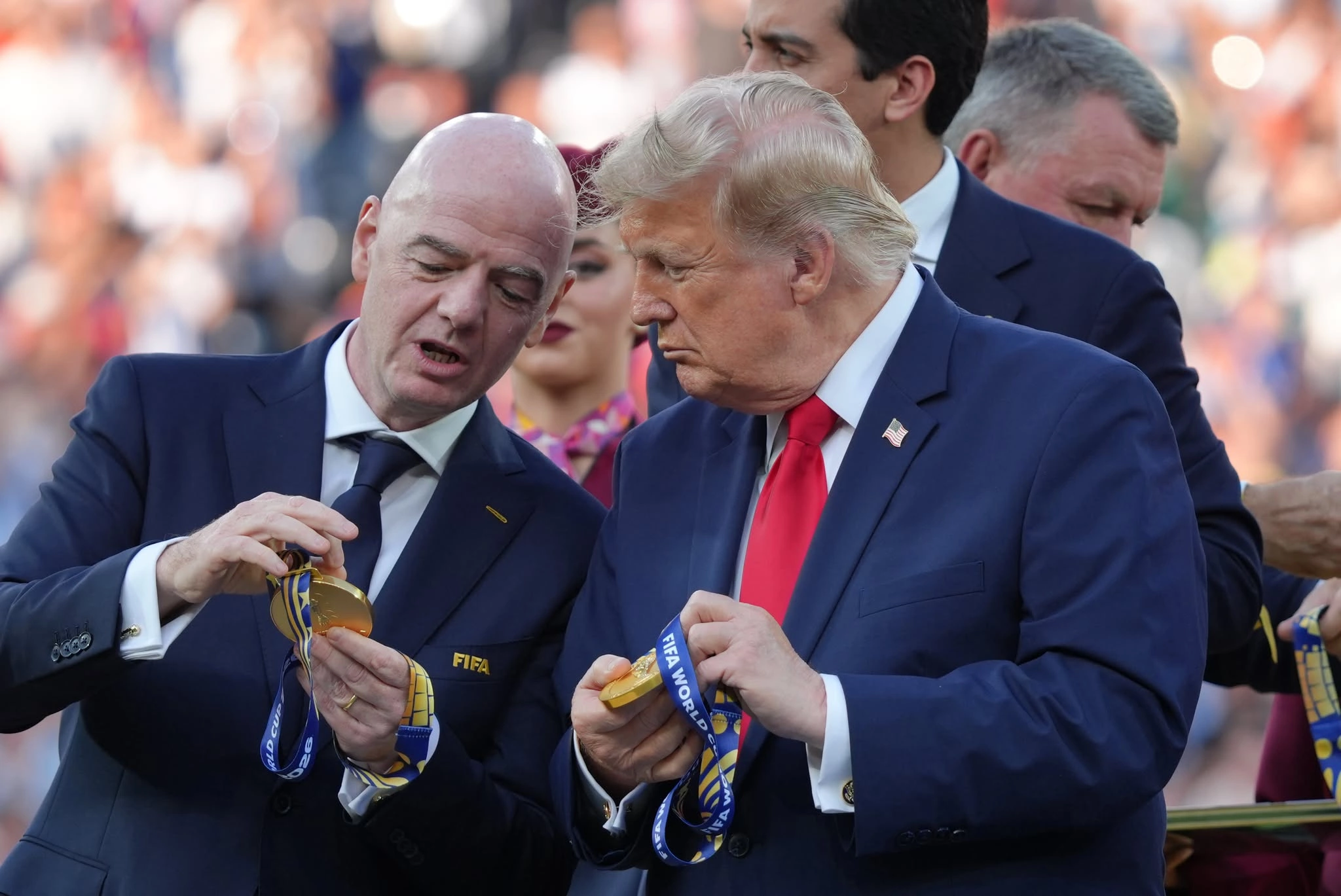 Gianni Infantino dhe Donald Trump
