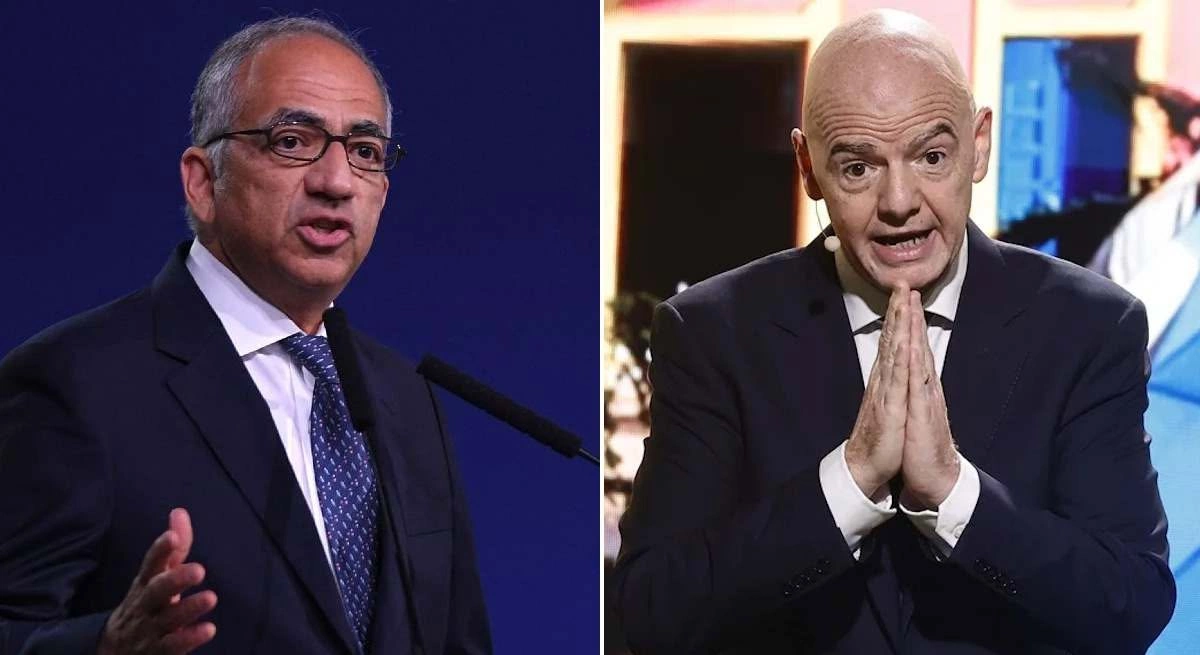 Carlos Cordeiro dhe Gianni Infantino