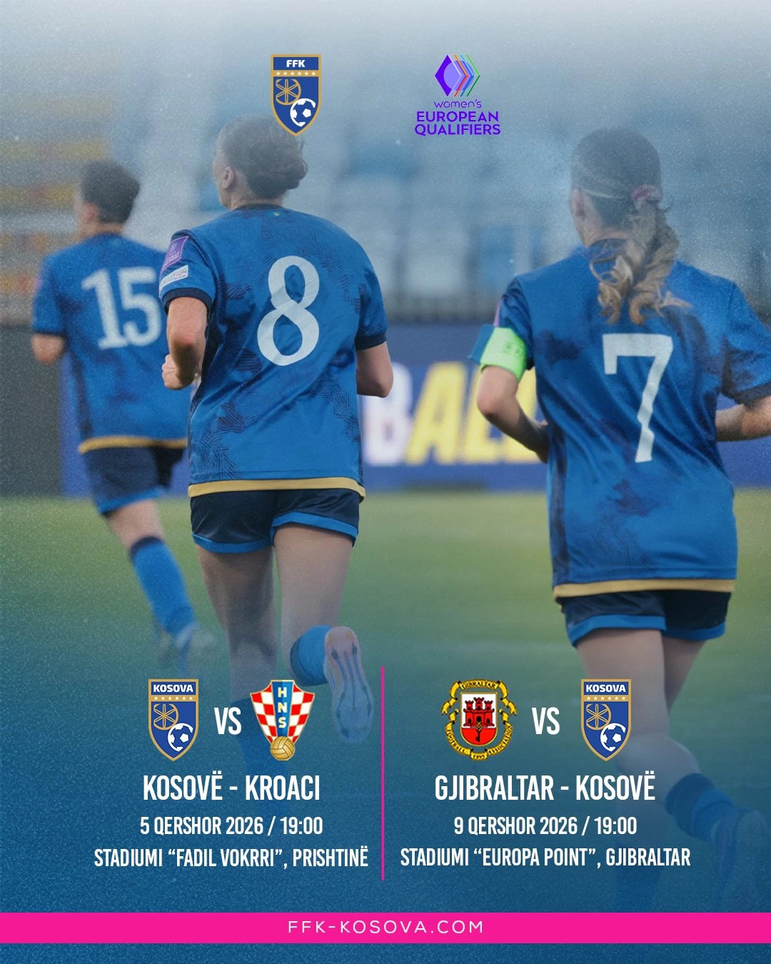 Kosova publikon listën e futbollisteve
