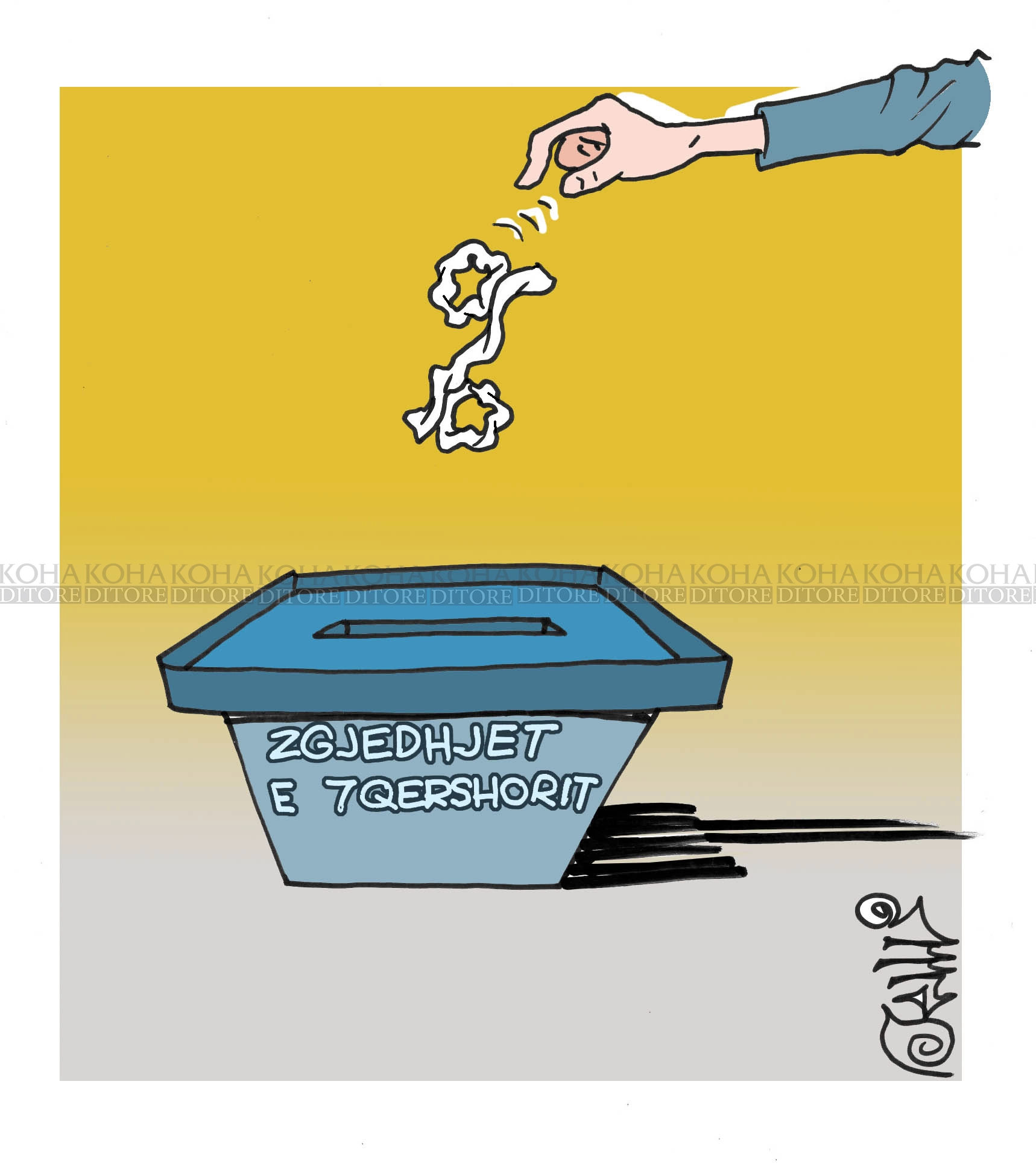 Karikatura e ditës