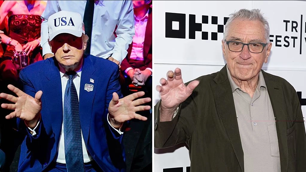 Donald Trump dhe Robert De Niro