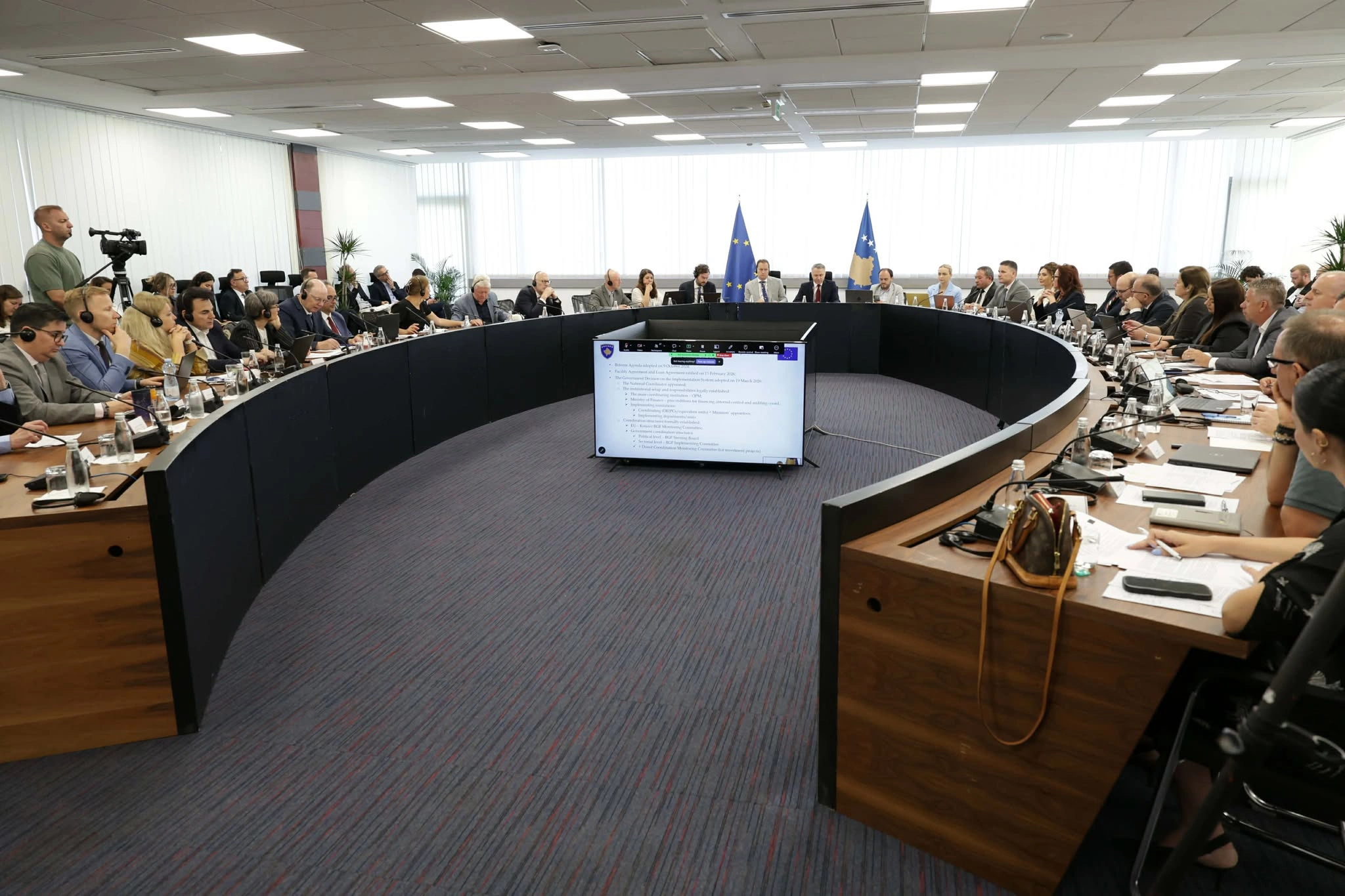 Komitetit Monitorues BE–Kosovë për Instrumentin për Reforma dhe Rritje.