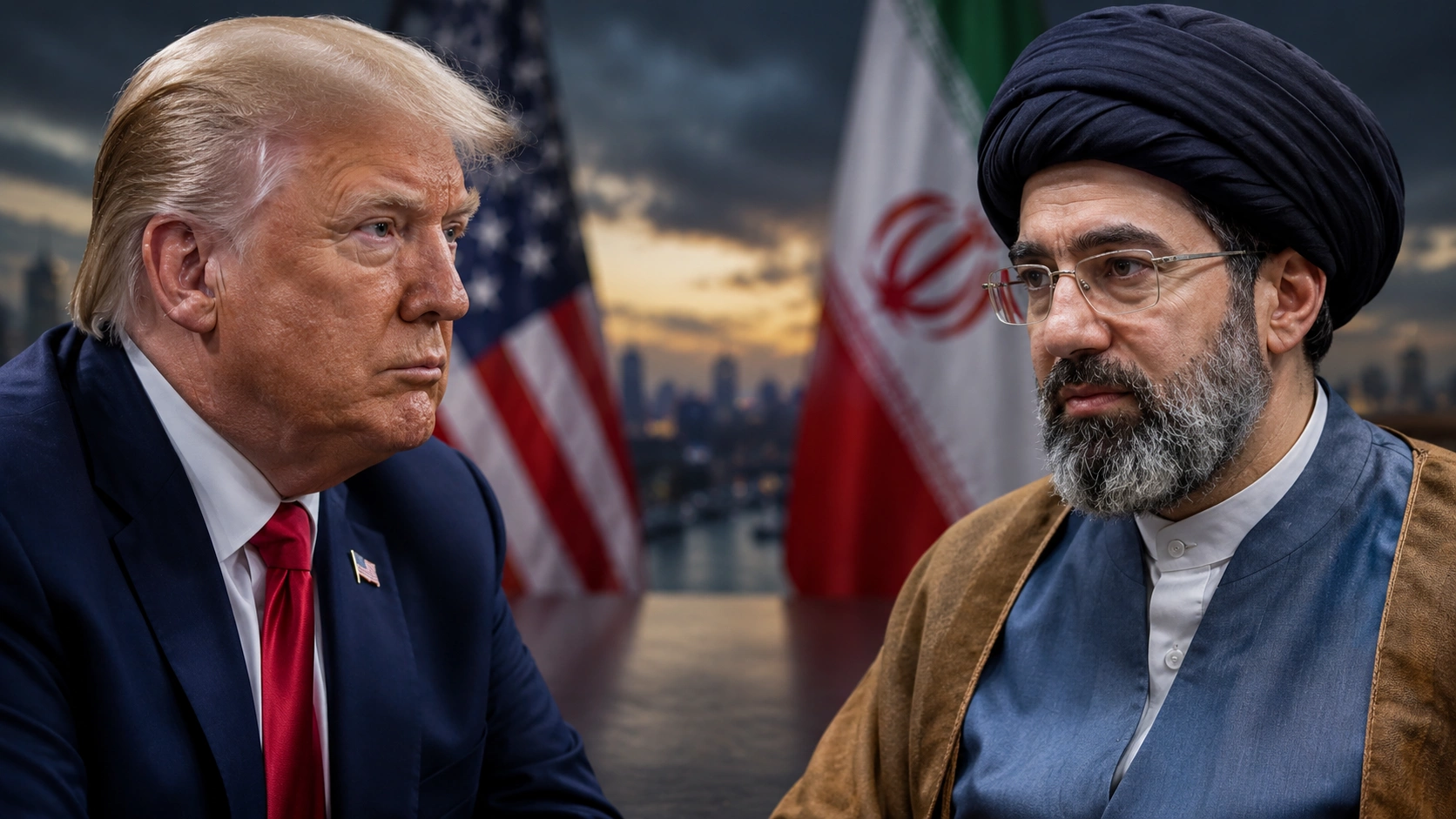 Donald Trump & Mojtaba Khamenei