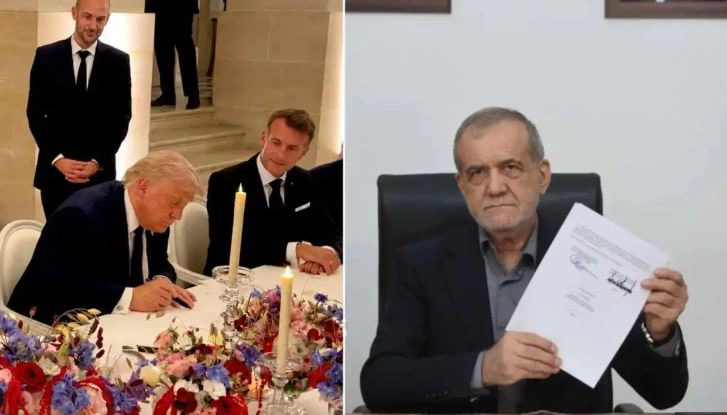 Donald Trump Masoud Pezeshkian