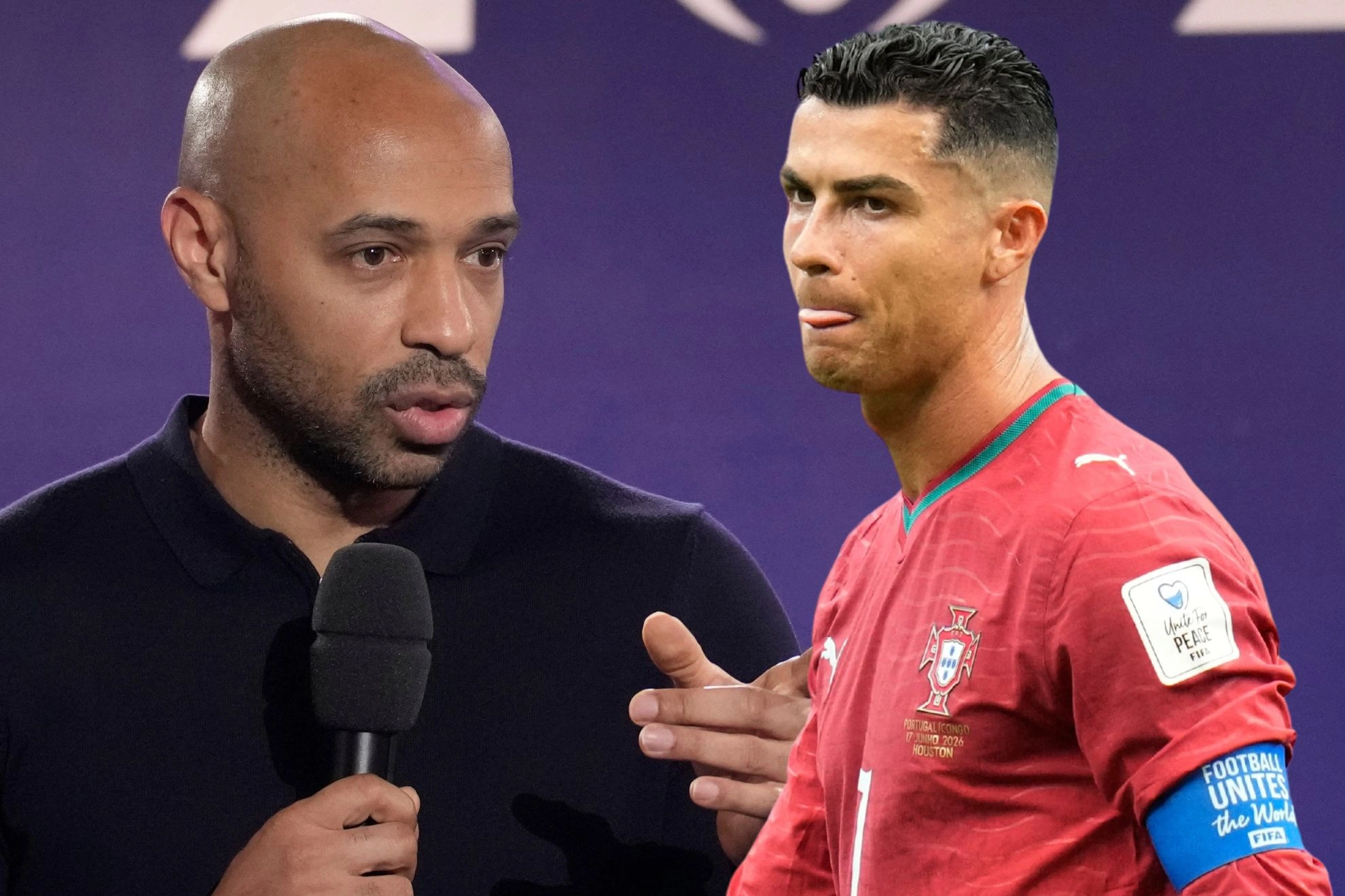 Thierry Henry  & Cristiano Ronaldo
