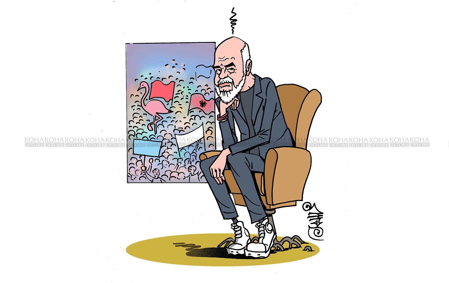 Rama dhe protestat