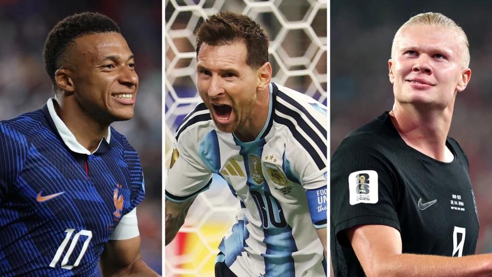 Mbappe, Messi, Haaland