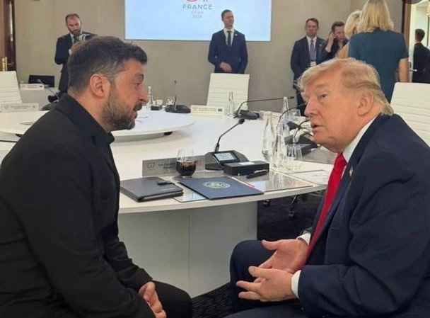 Donald Trump dhe Volodymyr Zelensky