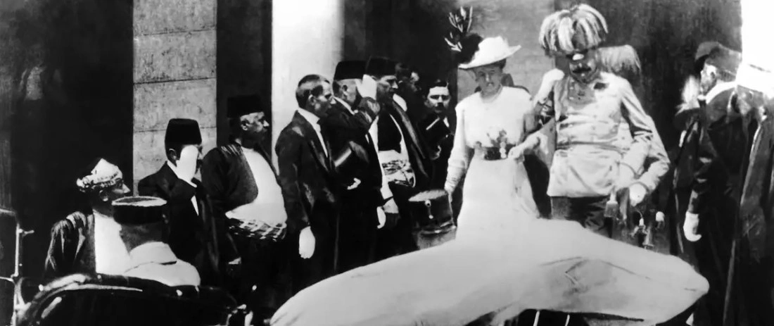 Trashëgimtari austriak i fronit, Franz Ferdinand, dhe bashkëshortja e tij Sofia në Sarajevë pak para atentatit nga Gavrilo Principi, më 28 qershor, 1914