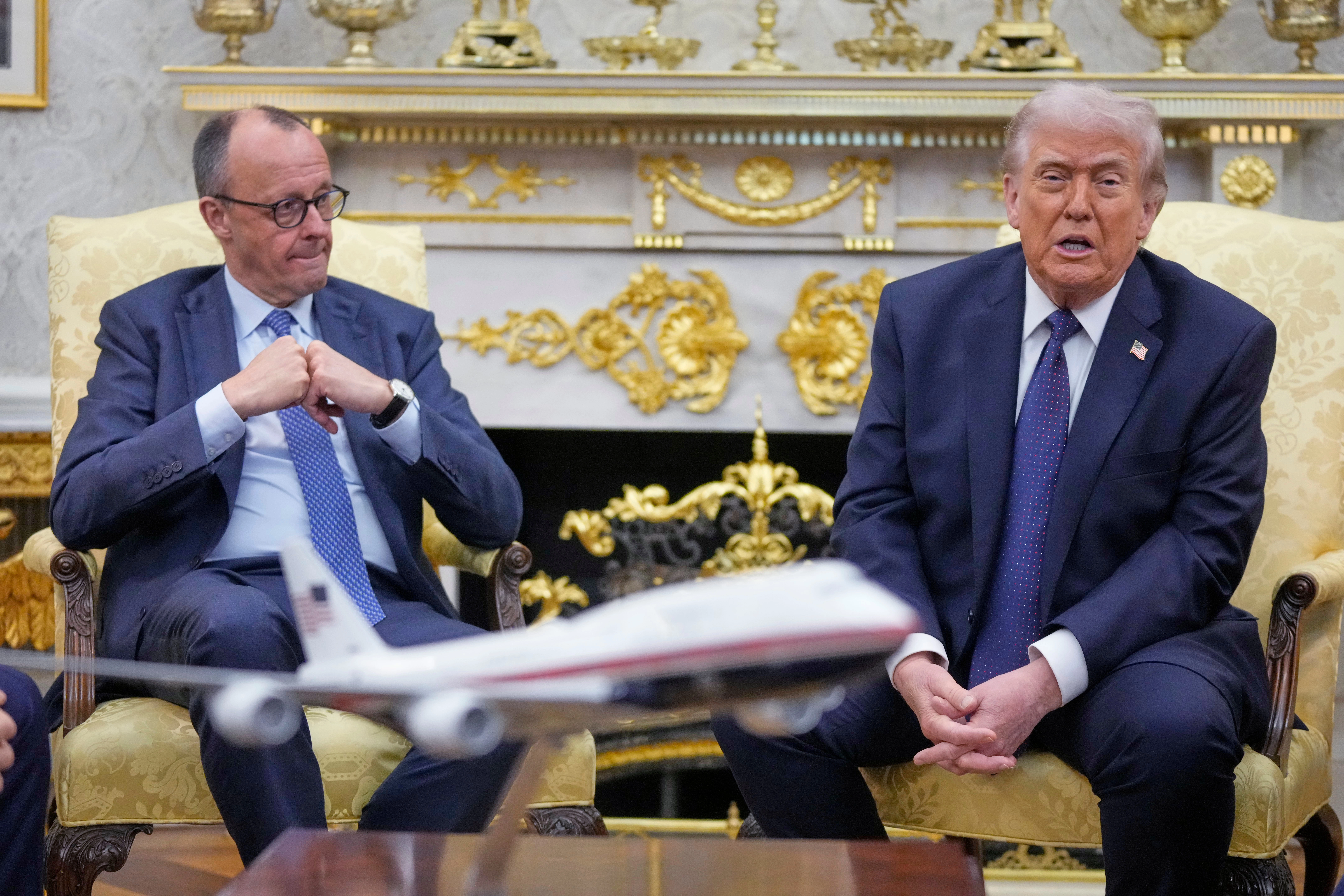 Donald Trump dhe Friedrich Merz