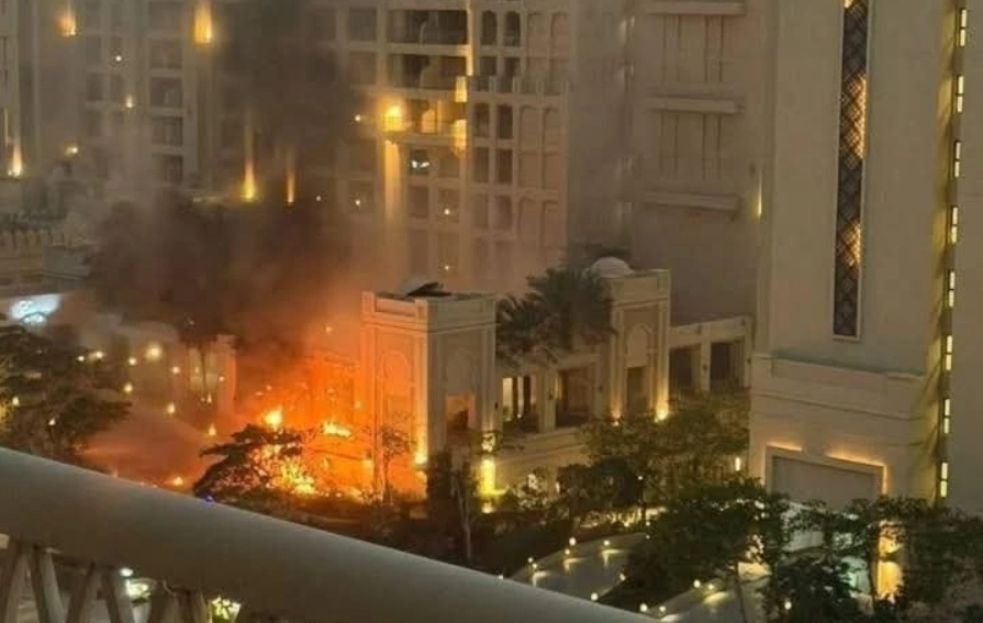 Foto nga sulmi iranian ne rajon