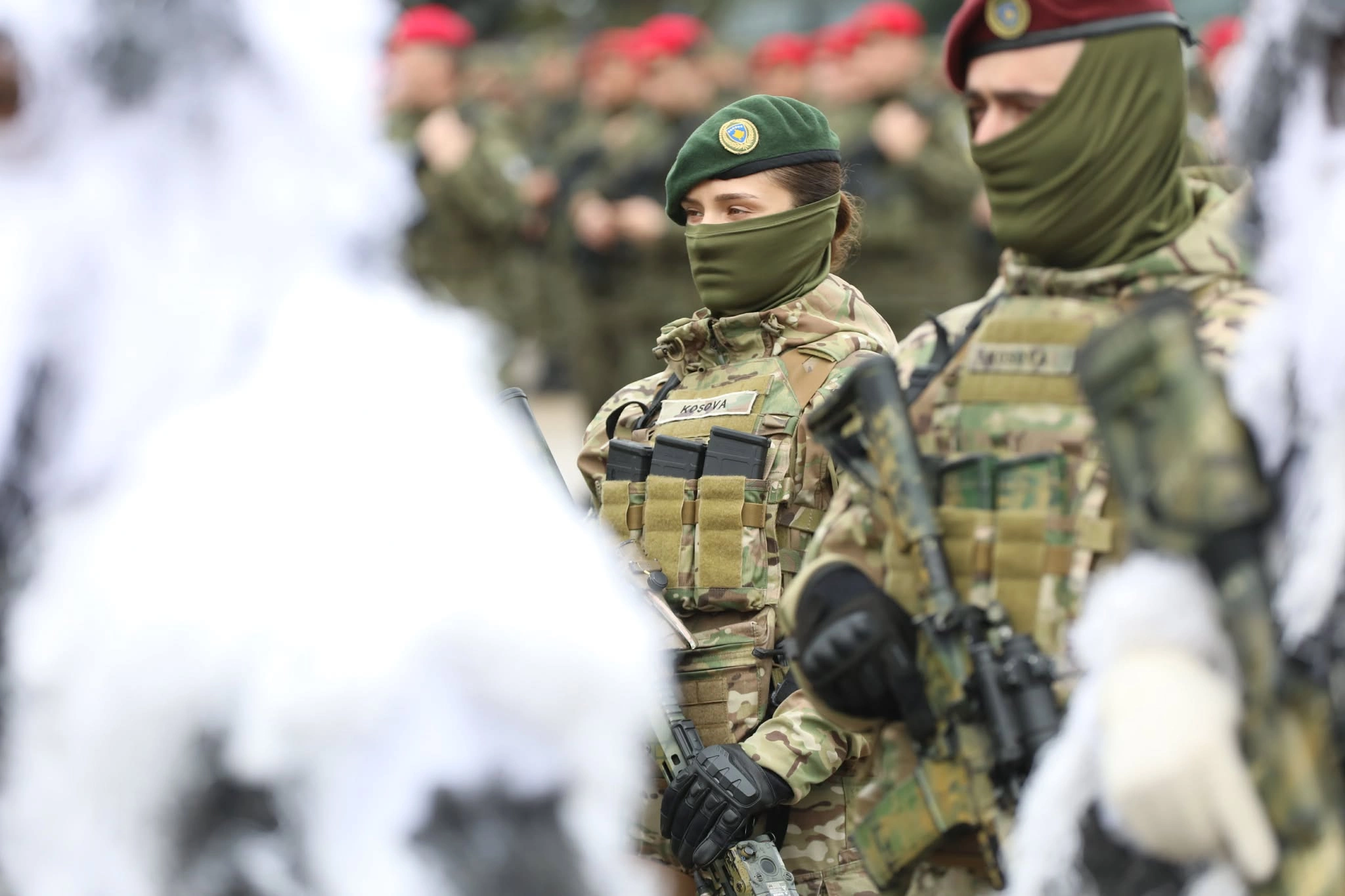 Rreshtimi i kuadrateve të FSK-së në nder të Epopesë së UÇK-së