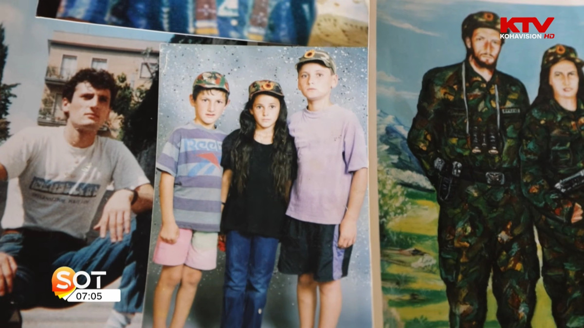 Burri i ra dëshmor  ushtarja e UÇK së mbajti premtimin dhe i rriti e vetme fëmijët