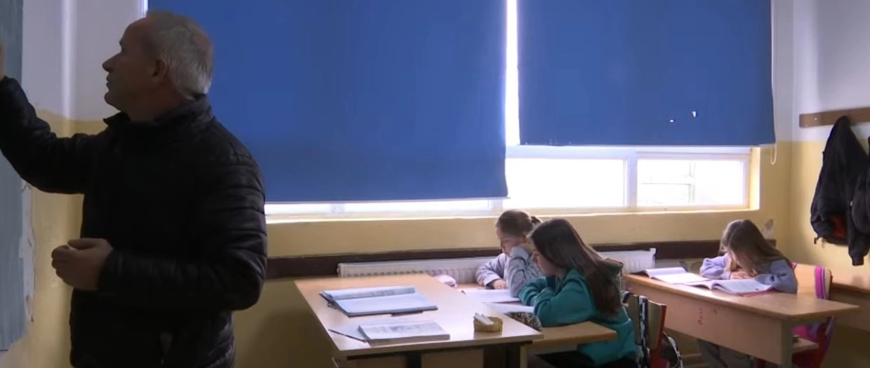 Klasa me tre nxënës