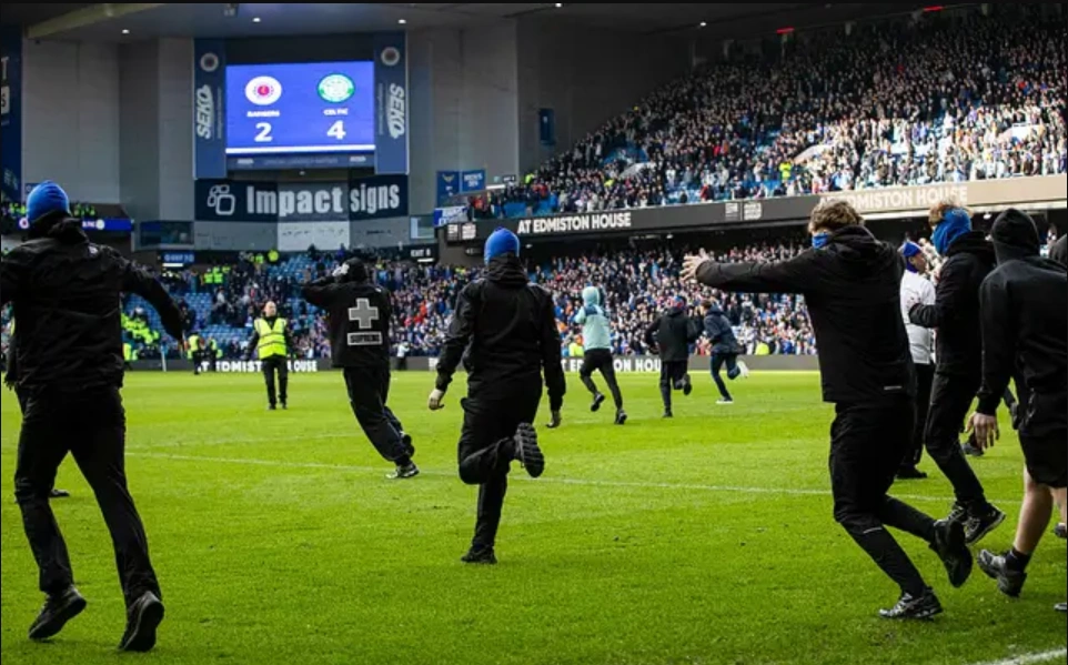 Rangers - Celtic - tifoz