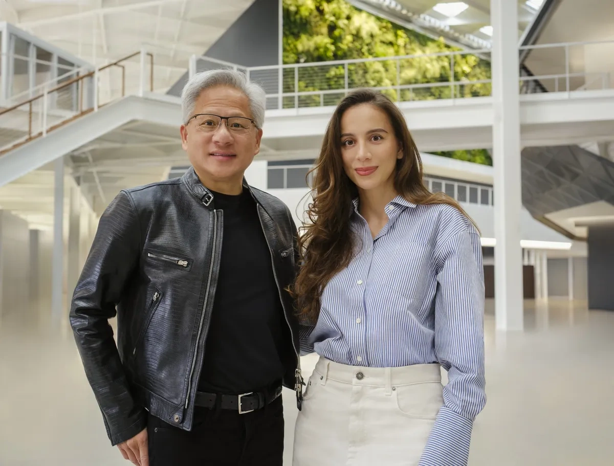 Drejtori ekzekutiv i Nvidias, Jensen Huang & themeluesja e Thinking Machines Lab, Mira Murati