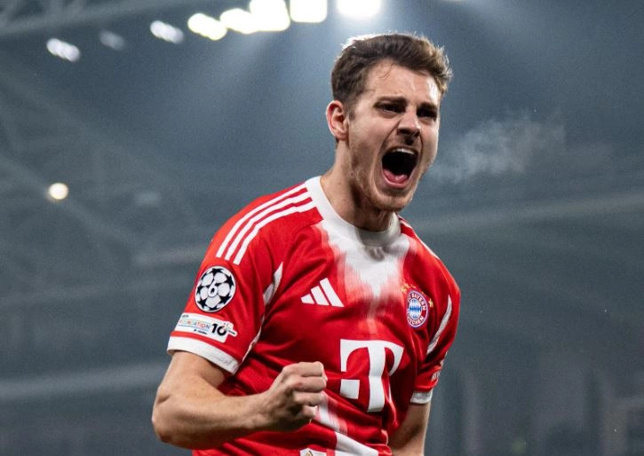 Epërsi e lartë e Bayernit në pjesën e parë ndaj Atalantas