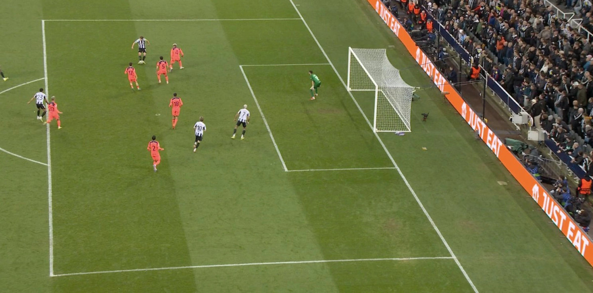 Newcastle i afrohet golit