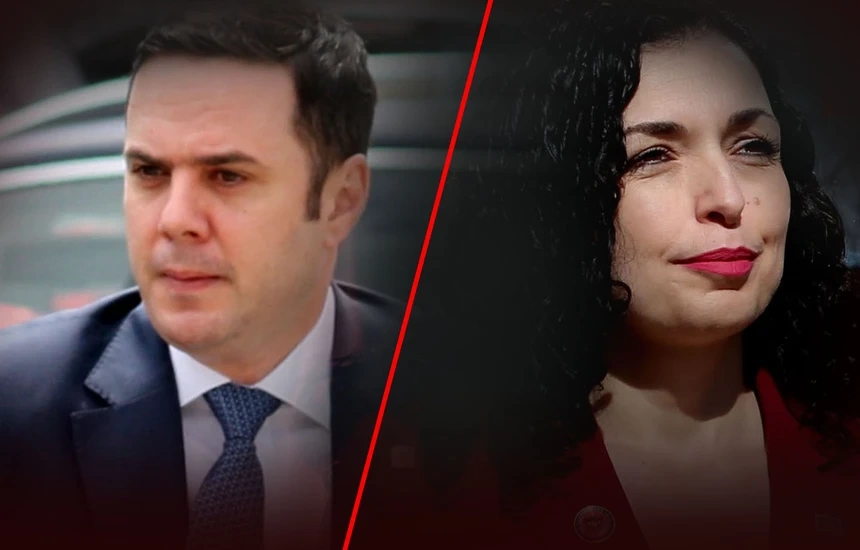 Lumir Abdixhiku dhe Vjosa Osmani