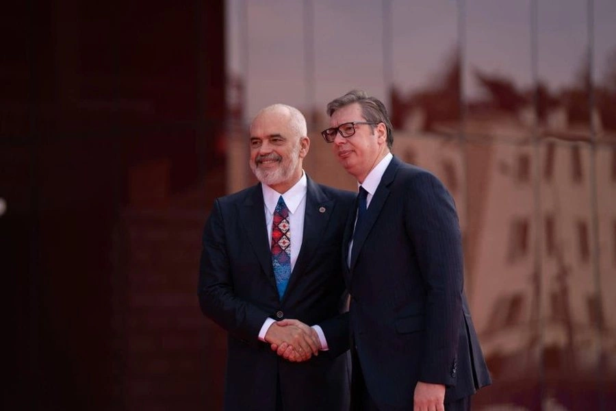 Edi Rama & Aleksandar Vuçiq