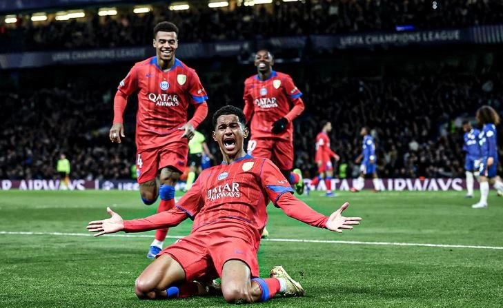 PSG ja pa telashe  e eliminon Chelsean me rezultatin e përgjithshëm 8 2