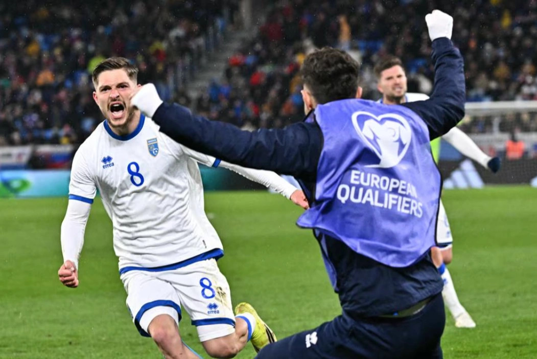 Florent Muslija me supergol  Kosova në epërsi