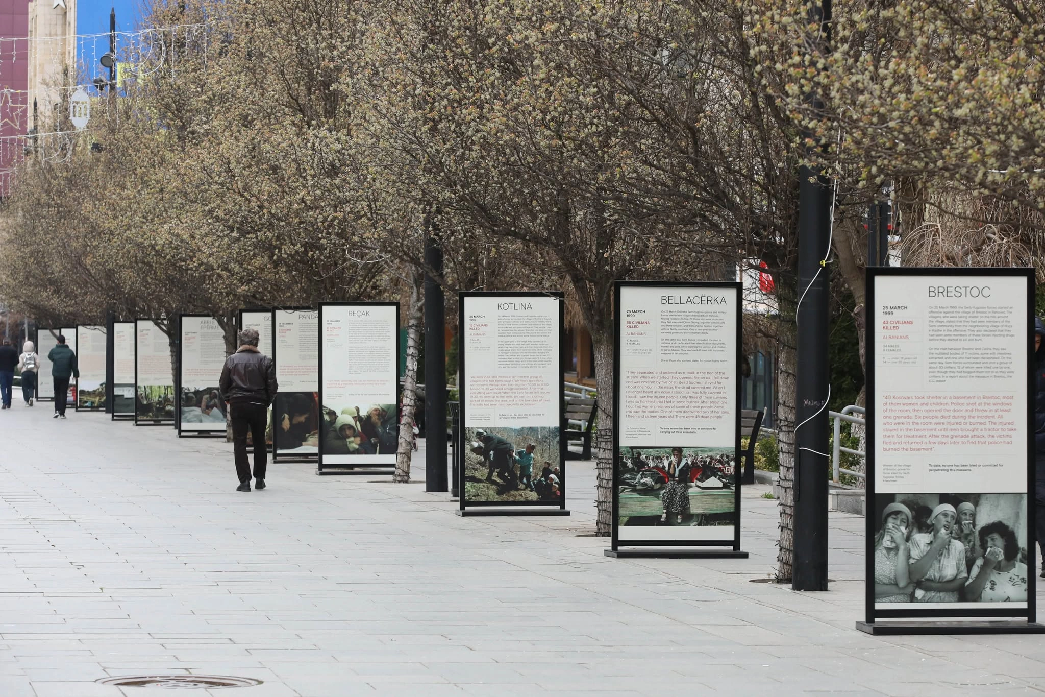 Komuna pezullon lejen për ekspozitën me pasaktësi për masakrat