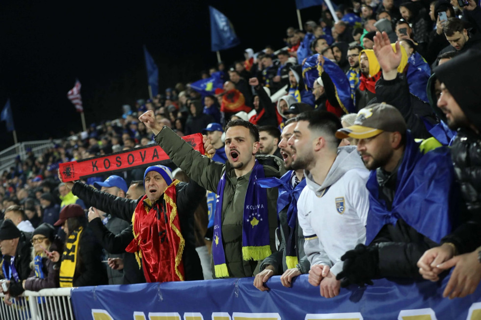 Tifozët - Kosovë - Turqi (Foto: Driton Paçarada)