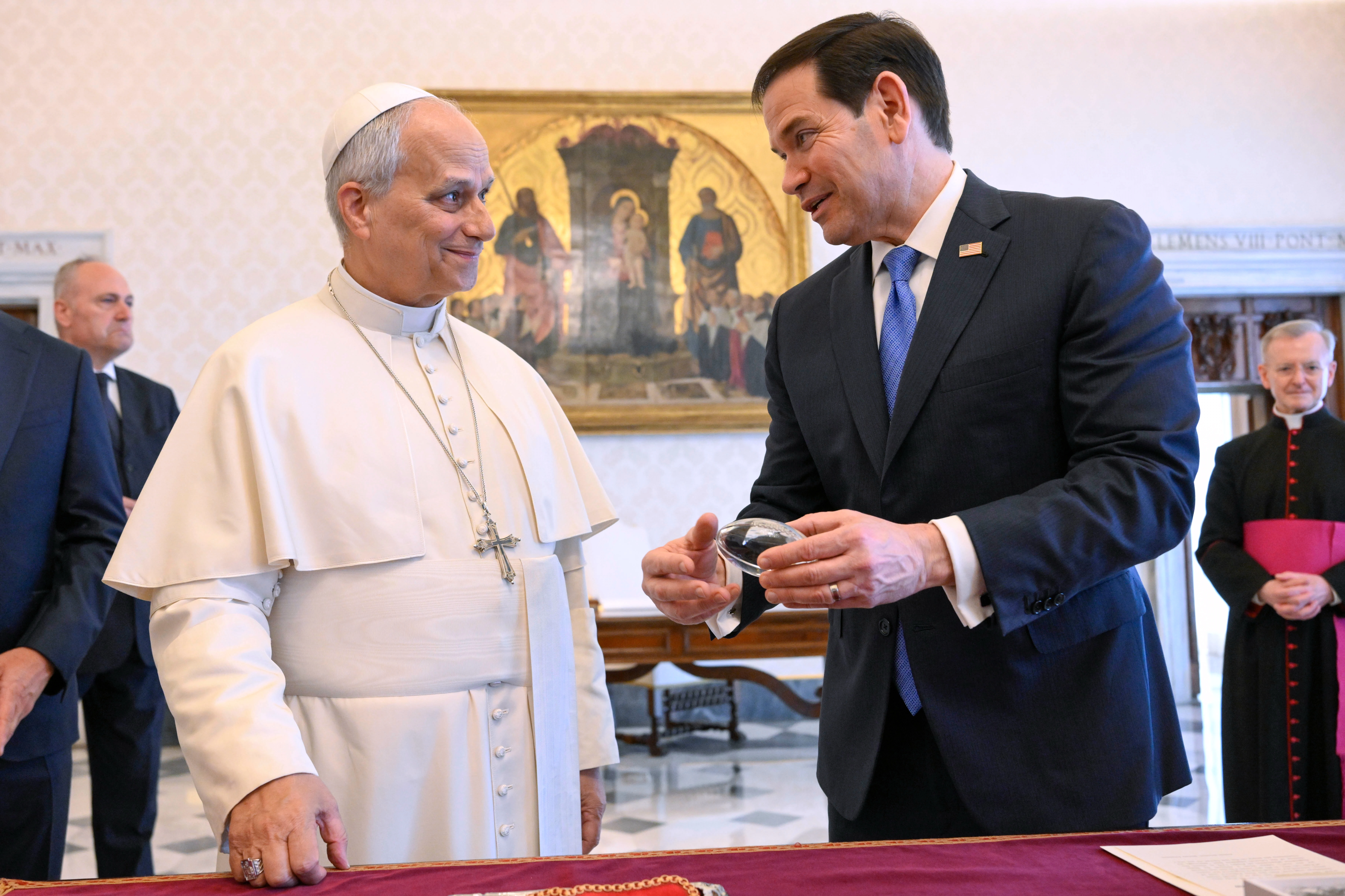 Papa Leoni dhe Marco Rubio