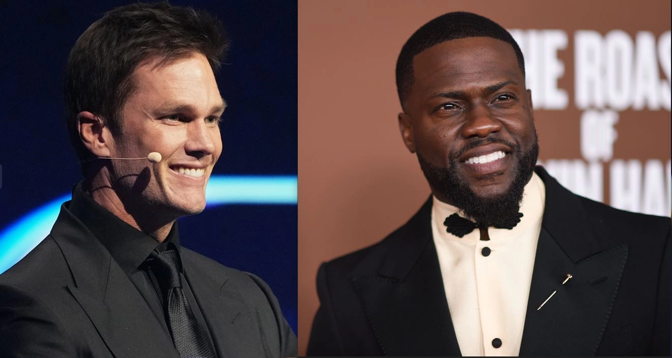 Tom Brady dhe Kevin Hart